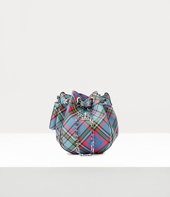 Vivienne Westwood Chrissy Medium Bucket Bag in MacAndy Tartan